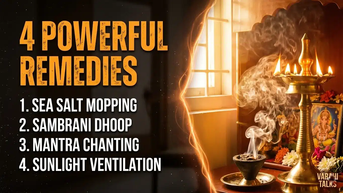 Negative Energy signs and home remedies Varahi Talks