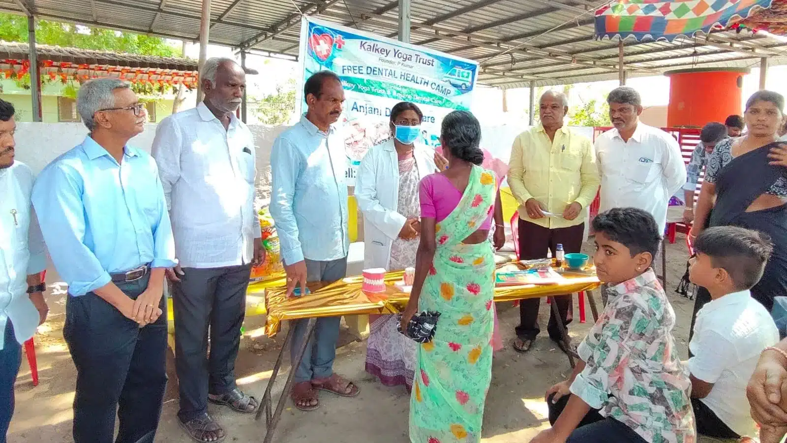 Ambedkar Jayanti celebrations in Konayapalem Chandarlapadu Mandal