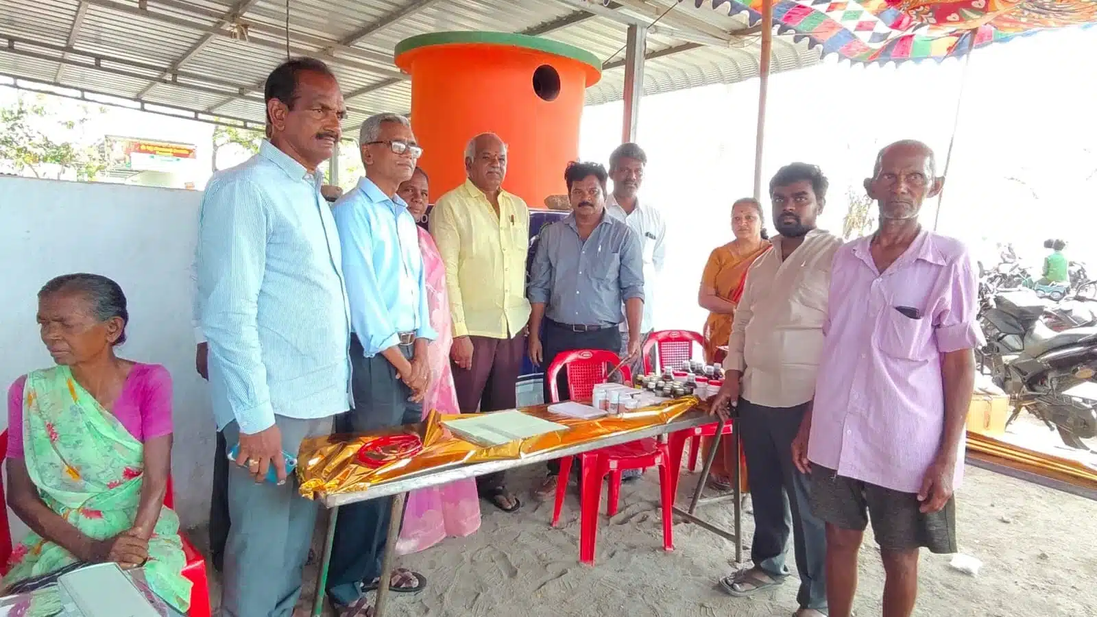 Ambedkar Jayanti celebrations in Konayapalem Chandarlapadu Mandal