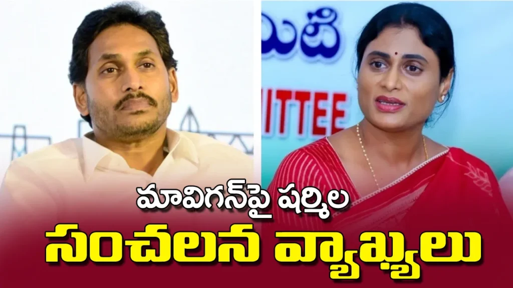 YS Sharmila News comments on CM Jagan palaces
