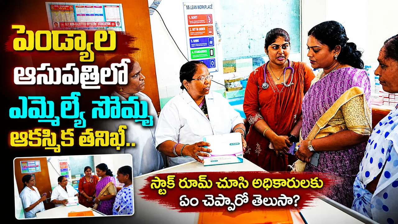 mla-tangirala-sowmya-inspected-pendyala-phc