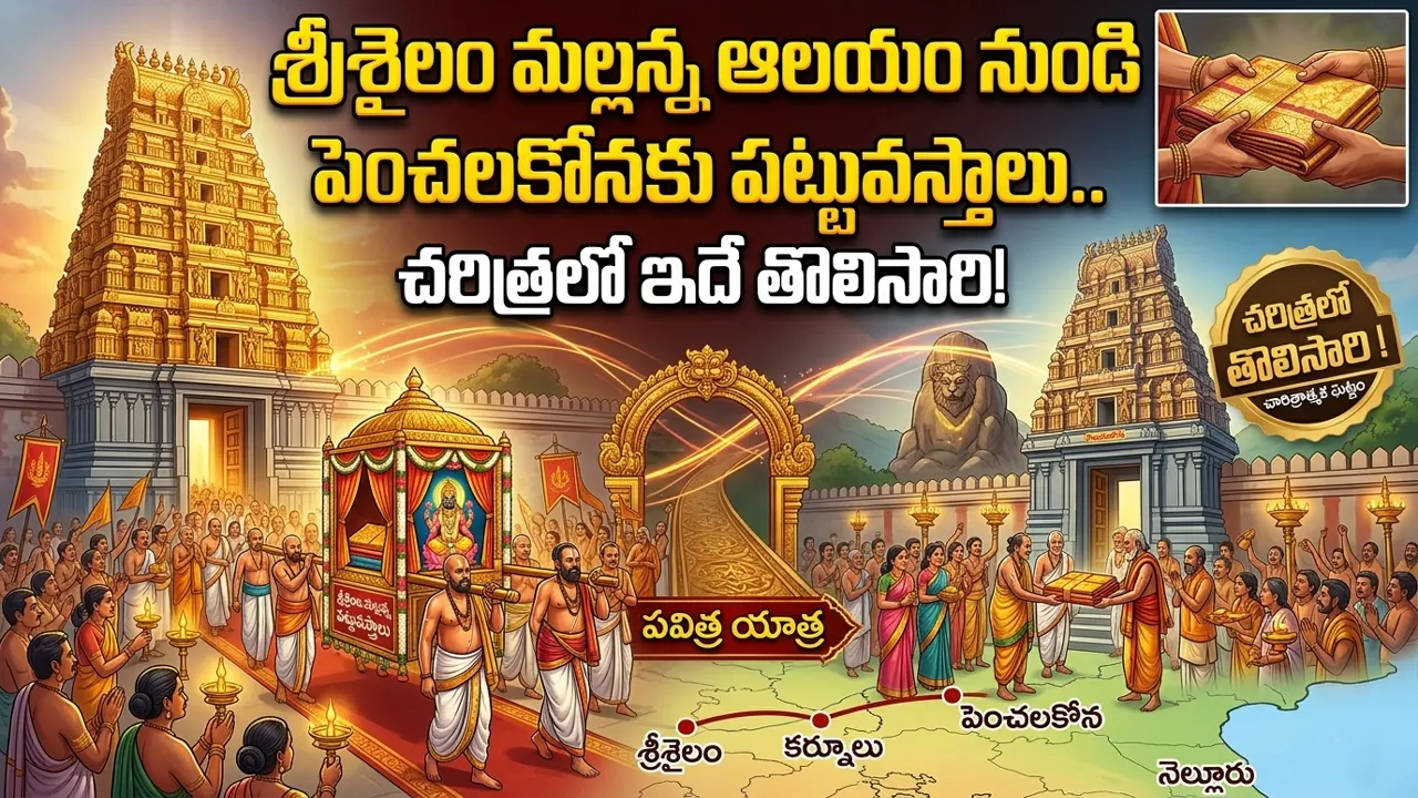 srisailam-temple-pattu-vastralu
